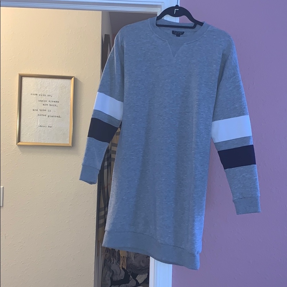 Topshop Sweatshirt Dress
